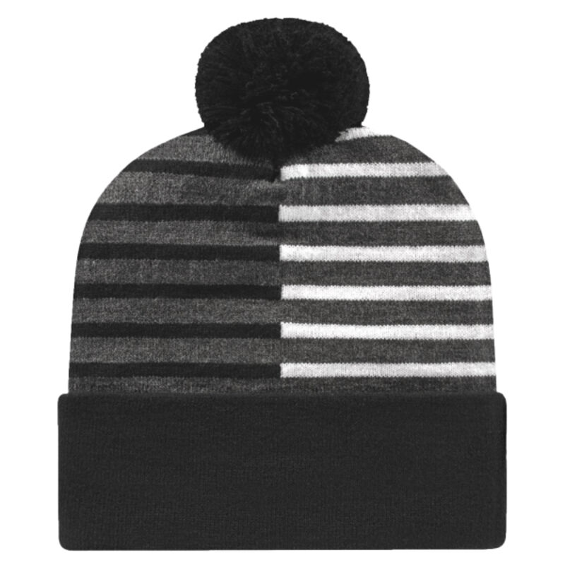 USA-Made Half Color Beanie Thumbnail