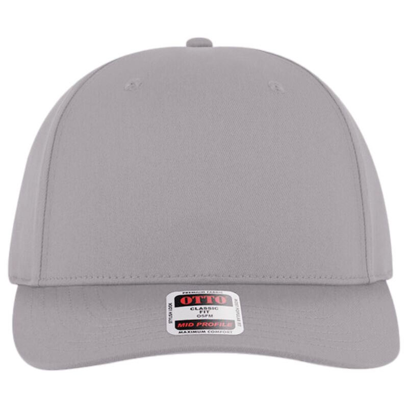 OTTO CAP Seamless 6 Panel Mid Profile Baseball Cap Thumbnail