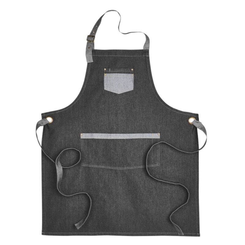 Domain Contrast Denim Bib Apron Thumbnail