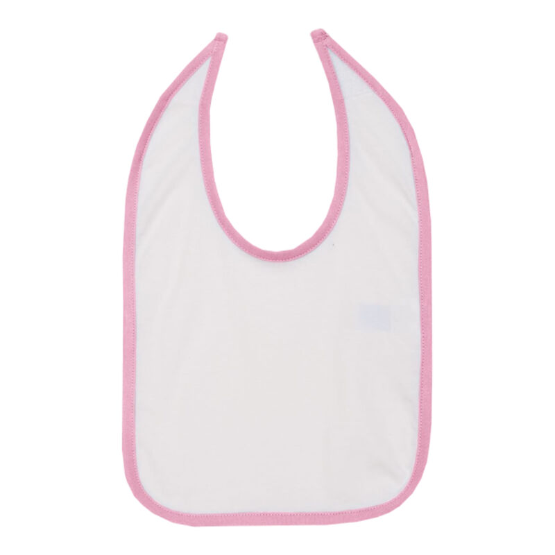 Infant Contrast Trim Premium Jersey Bib Thumbnail