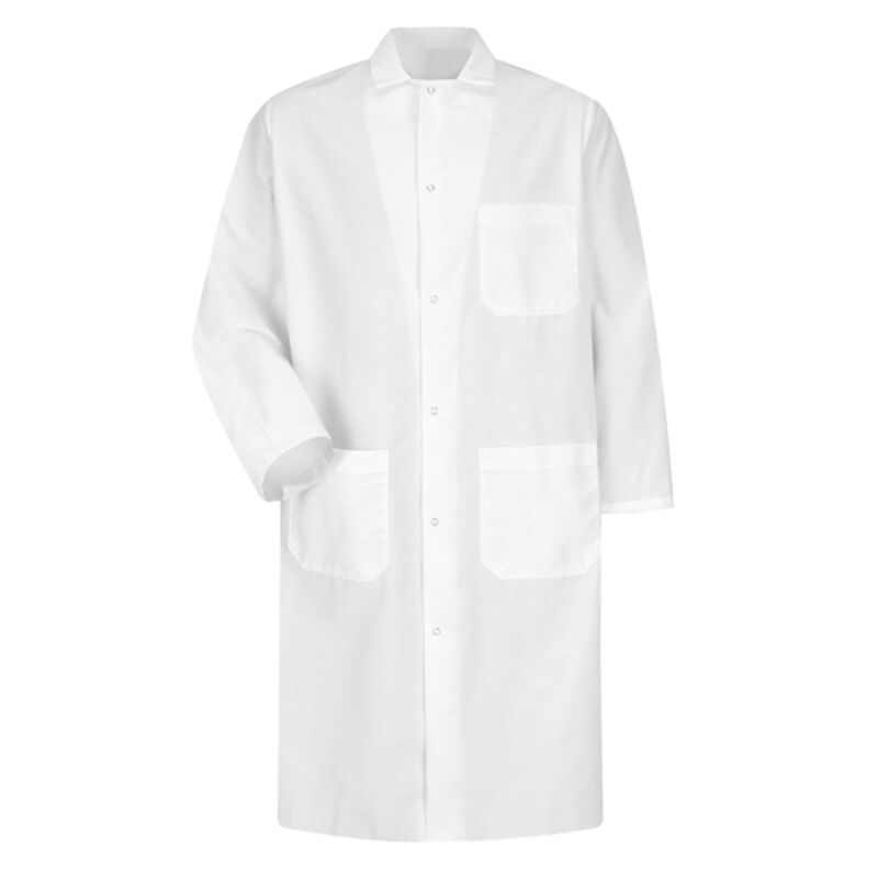 Men's Snap-Front Spun Polyester Butcher Coat Thumbnail