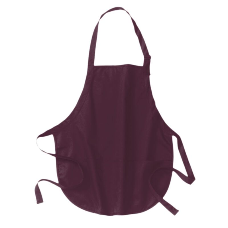 Medium Length Apron with Pouch Pockets Thumbnail