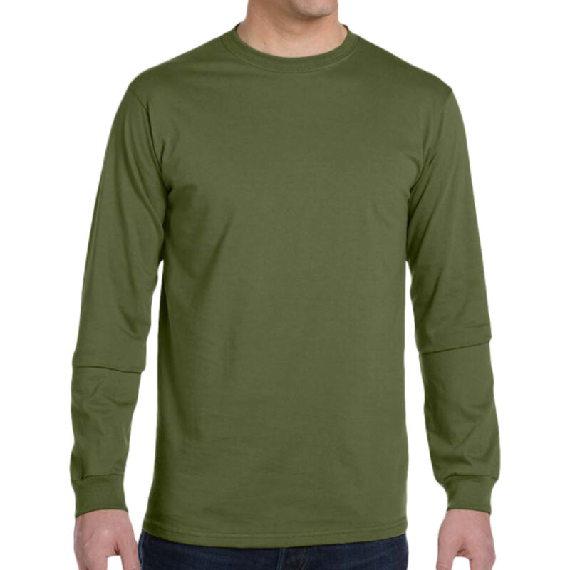 Men's 5.5 oz., 100% Organic Cotton Classic Long-Sleeve T-Shirt Thumbnail