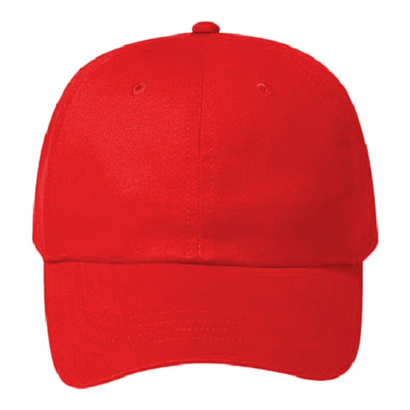 OTTO Brushed Cotton Twill Six Panel Low Profile Baseball Cap Thumbnail