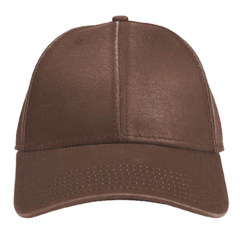 OTTO Garment Washed PU Coated Cotton Canvas Six Panel Low Profile Dad Hat Thumbnail