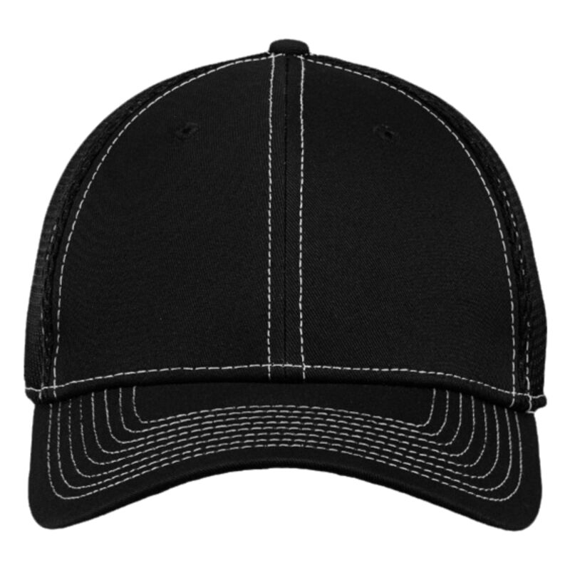 Stretch Mesh Contrast Stitch Cap Thumbnail