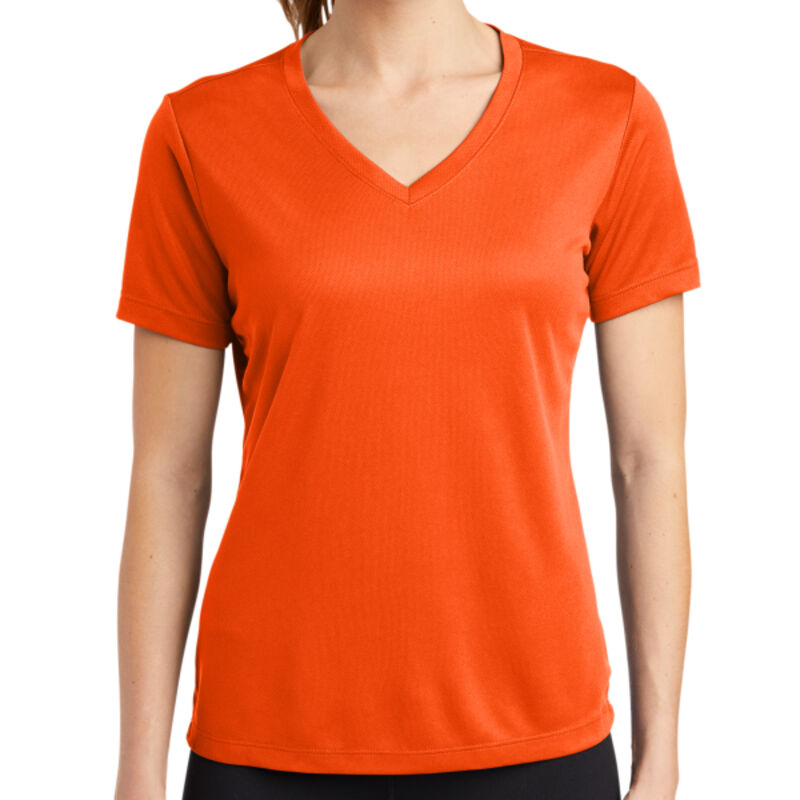 Ladies PosiCharge ® RacerMesh ® V Neck Tee Thumbnail