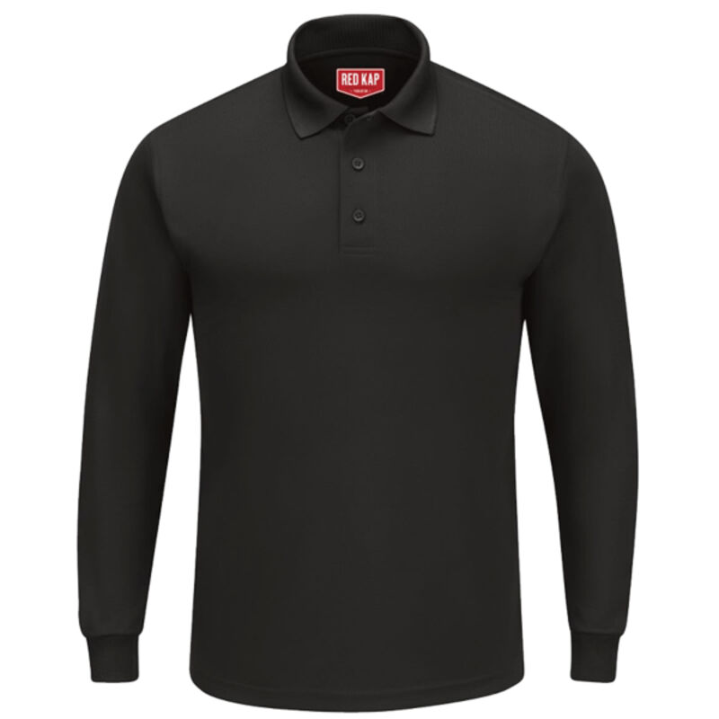Long Sleeve Performance Knit Polo Thumbnail