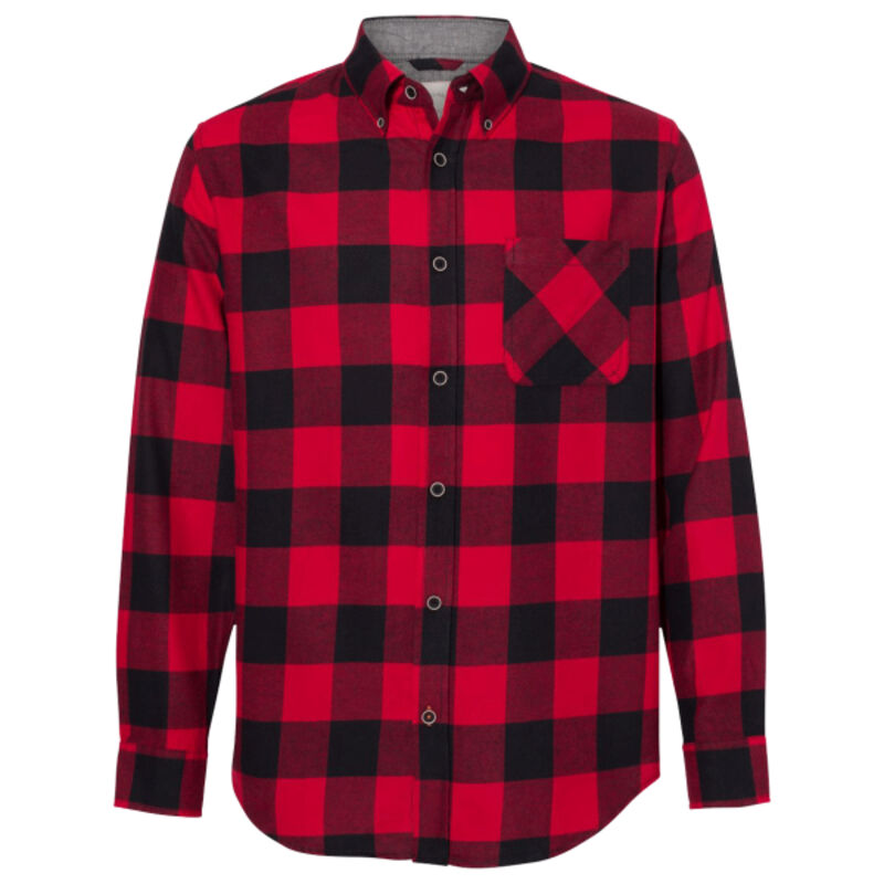 Vintage Brushed Flannel Long Sleeve Shirt Thumbnail