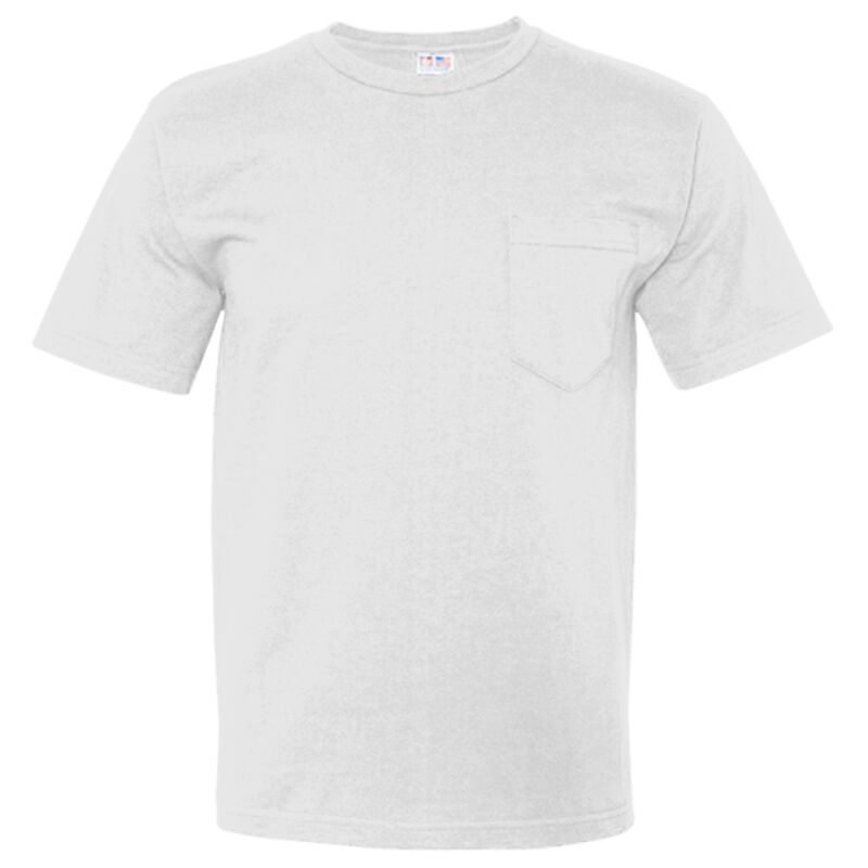 USA-Made Short Sleeve T-Shirt With a Pocket Thumbnail