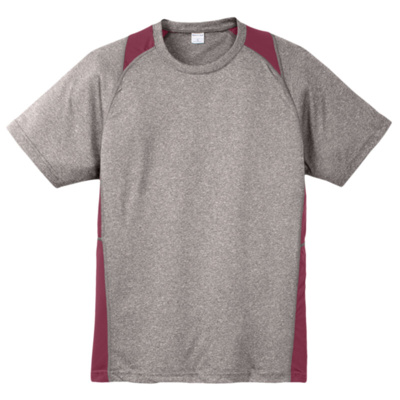 Heather Colorblock Contender ™ Tee Thumbnail