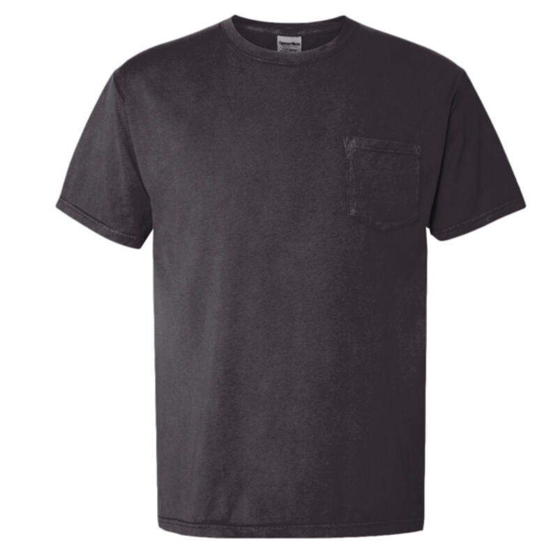 Garment Dyed Short Sleeve T-Shirt With a Pocket Thumbnail