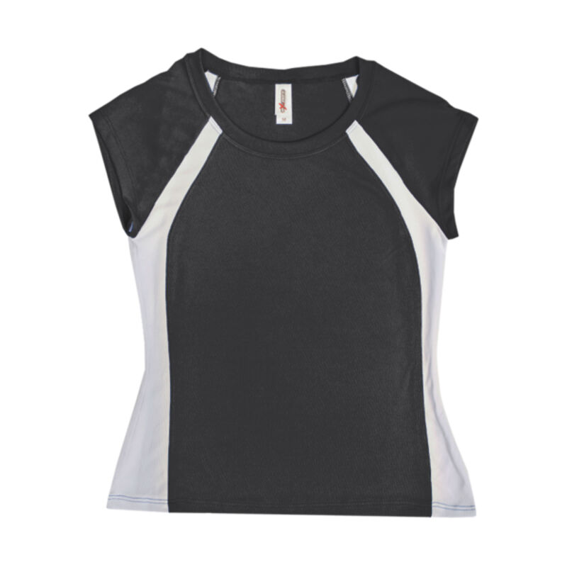 AJ216 Women's Raglan Colorblock Thumbnail