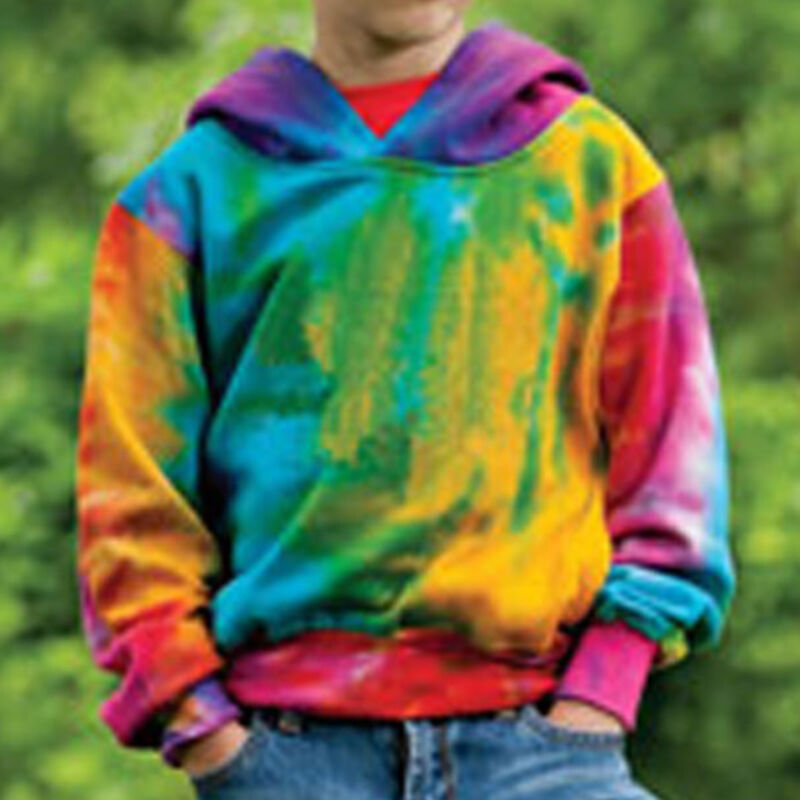 Youth Classic Fleece Tie Dye Hood Thumbnail