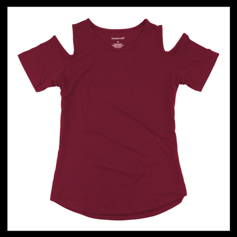 Women's Cold Shoulder Tee Thumbnail