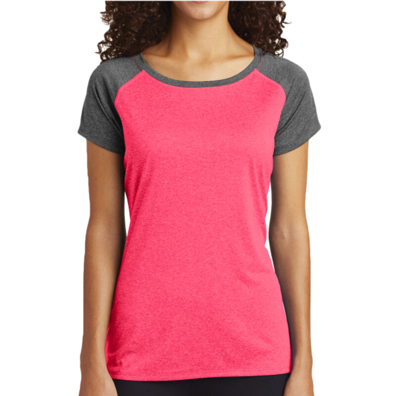 ® Ladies Heather On Heather Contender ™ Scoop Neck Tee Thumbnail