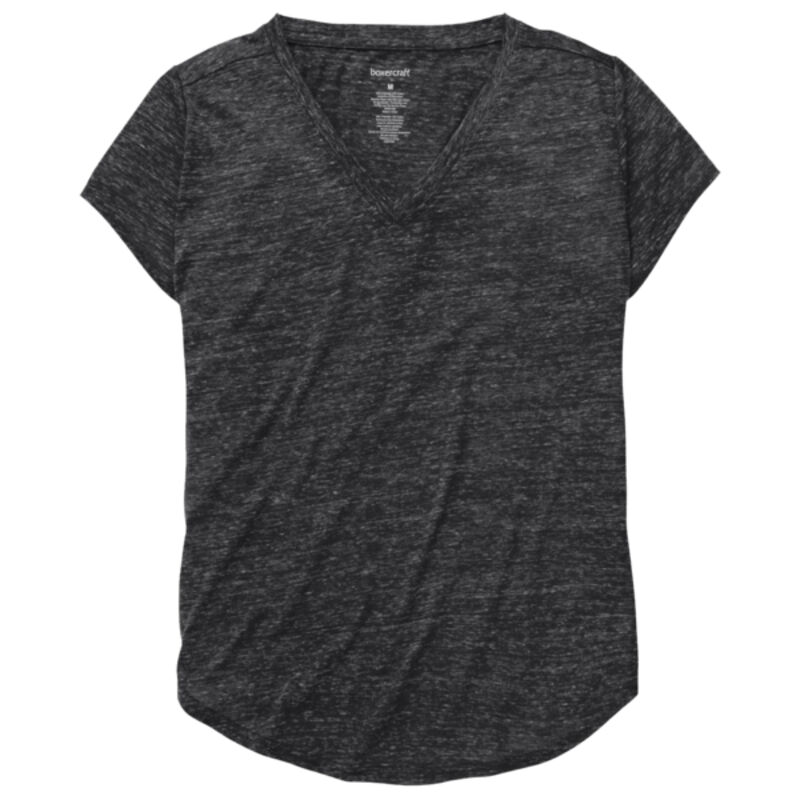 Girls Snow Heather Short Sleeve V-Tee Thumbnail