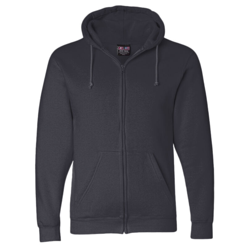 USA-Made Full-Zip Hooded Sweatshirt Thumbnail