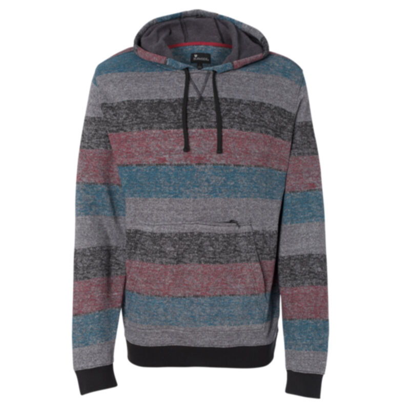 Printed Stripes Fleece Sweatshirt Thumbnail