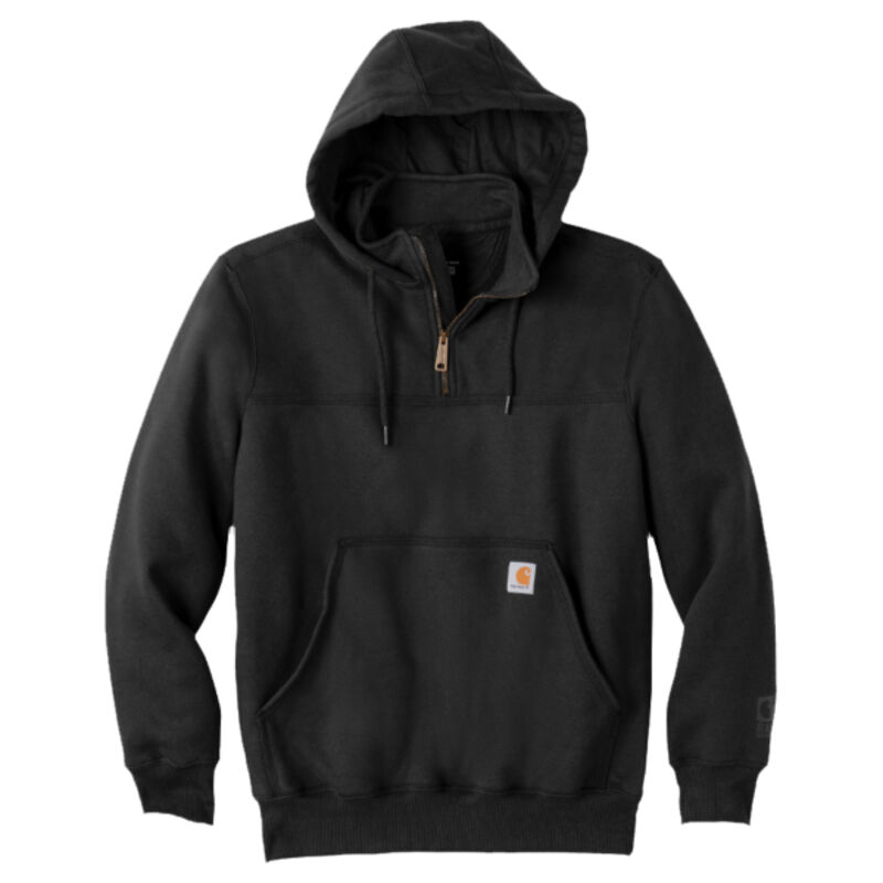® Rain Defender ® Paxton Heavyweight Hooded Zip Mock Sweatshirt Thumbnail