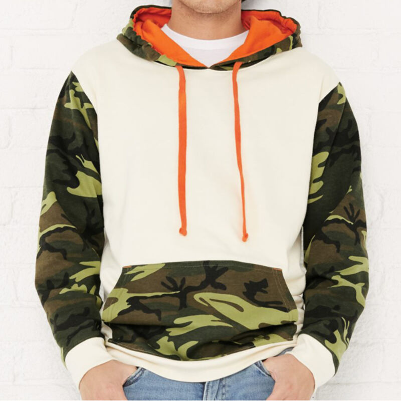 Fashion Camo Hooded Sweatshirt Thumbnail