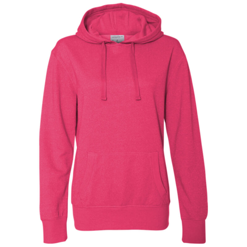 Women's Glitter French Terry Hooded Pullover Thumbnail