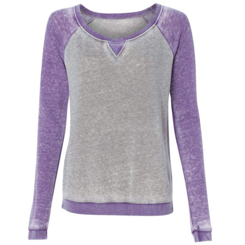 Women's Zen Fleece Raglan Crewneck Sweatshirt Thumbnail