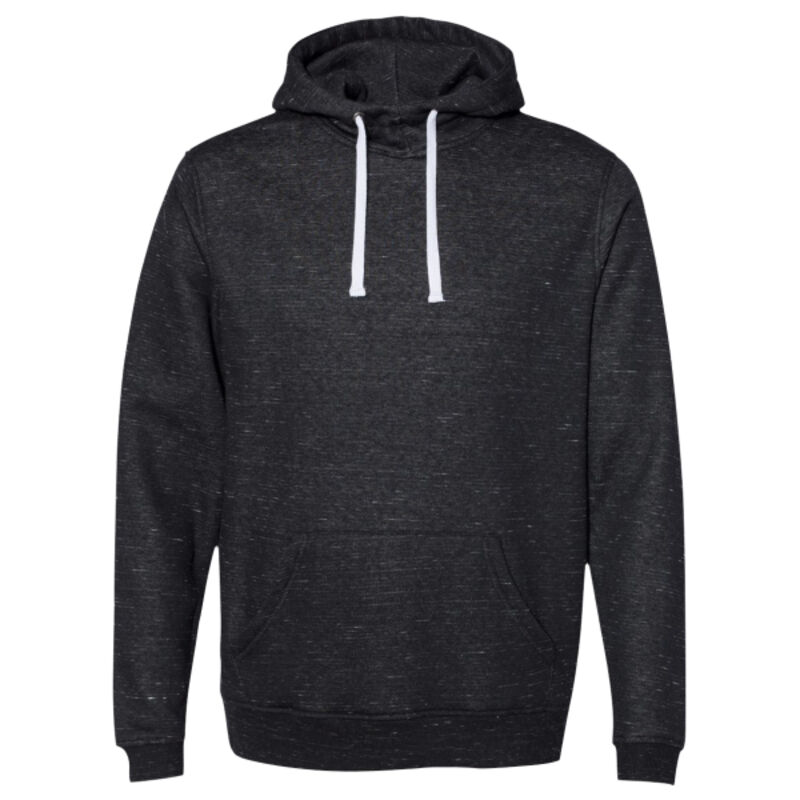Melange Fleece Hooded Pullover Sweatshirt Thumbnail