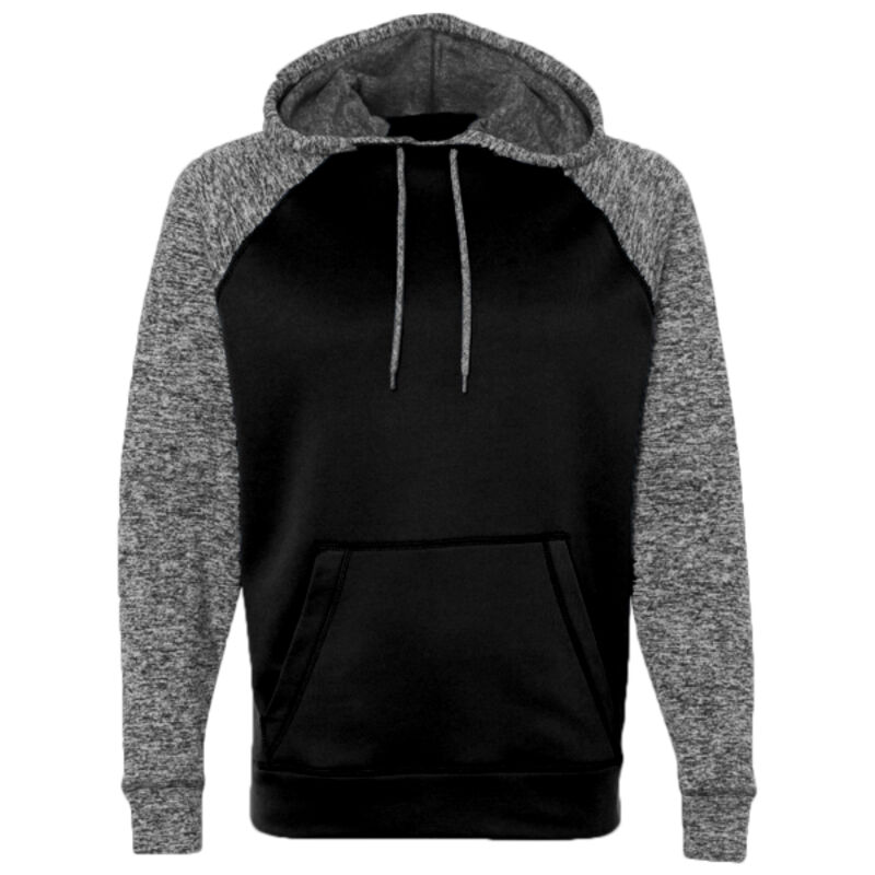 Colorblock Cosmic Fleece Hooded Pullover Sweatshirt Thumbnail