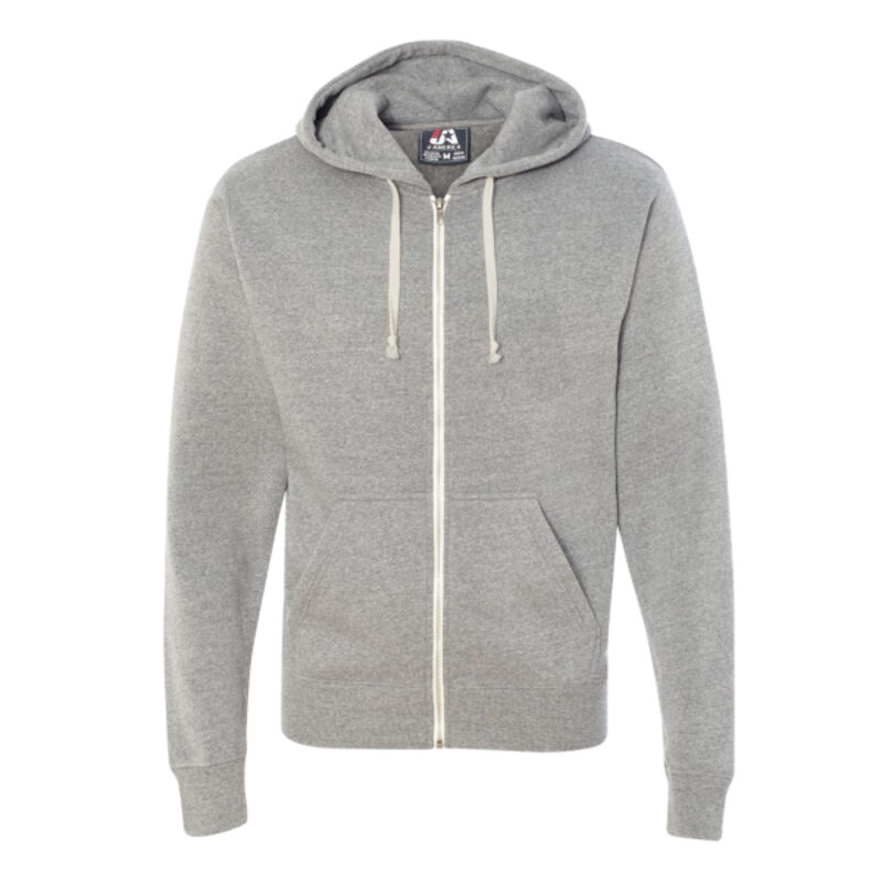 Triblend Hooded Full-Zip Sweatshirt Thumbnail