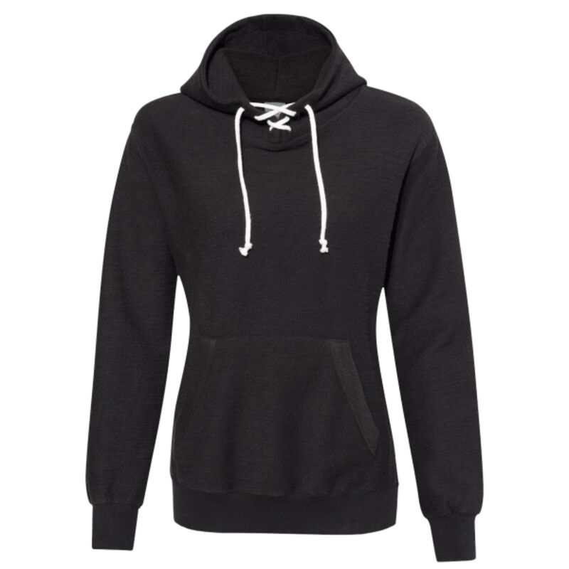 Women’s Shore French Terry Sport Lace Scuba Hooded Pullover Thumbnail