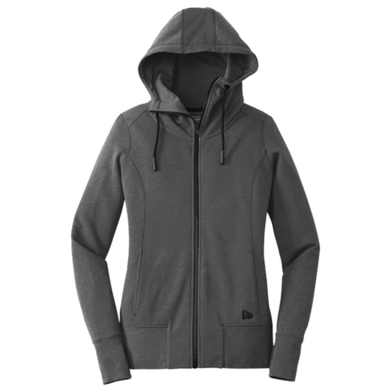 ® Ladies Tri Blend Fleece Full Zip Hoodie Thumbnail