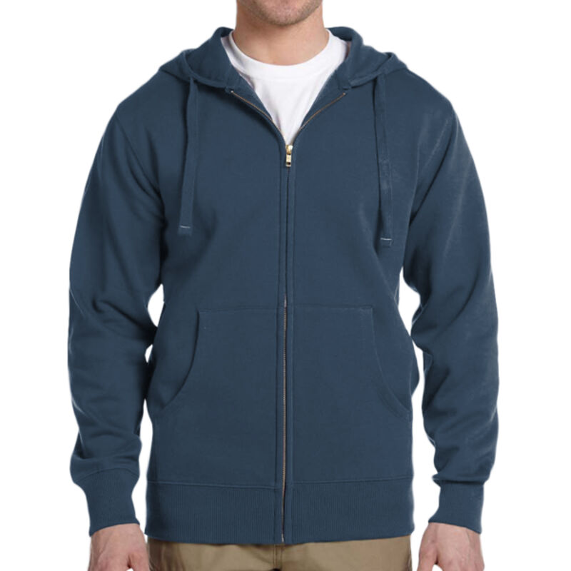 Men's 9 oz. Organic/Recycled Full-Zip Hood Thumbnail
