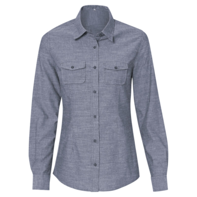 Women's Long Sleeve Chambray Thumbnail