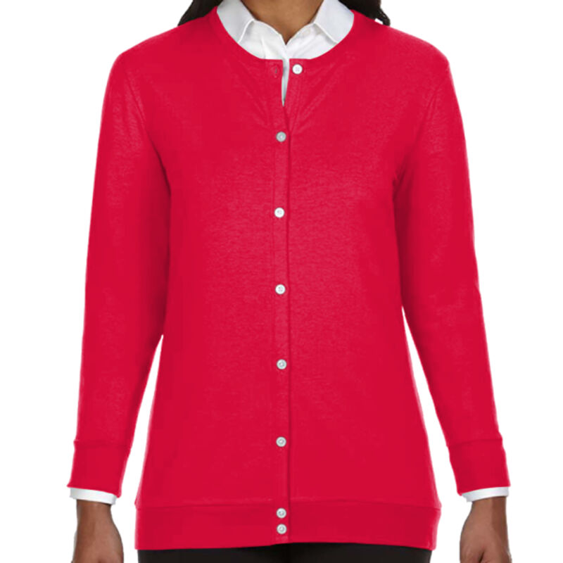 Ladies' Perfect Fit™ Ribbon Cardigan Thumbnail