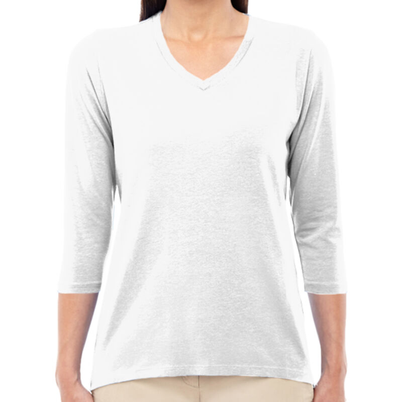 Ladies' Perfect Fit™ Bracelet-Length V-Neck Top Thumbnail