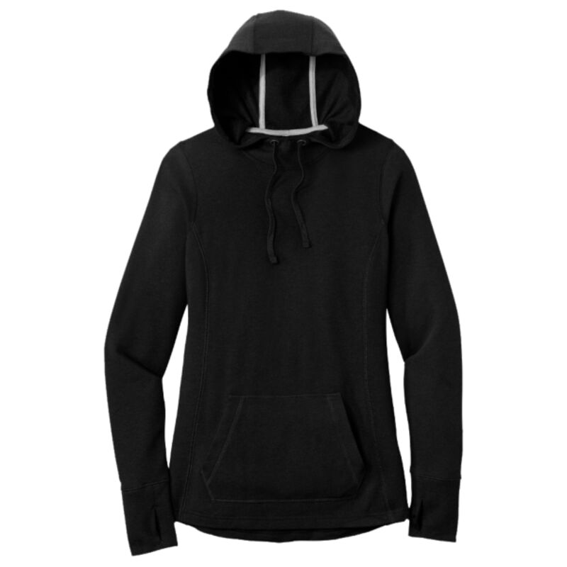 ® Ladies PosiCharge ® Tri Blend Wicking Fleece Hooded Pullover Thumbnail