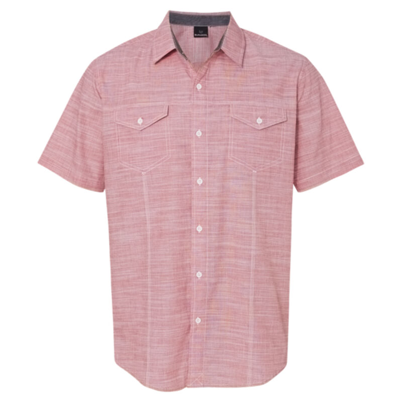 Textured Solid Short Sleeve Shirt Thumbnail
