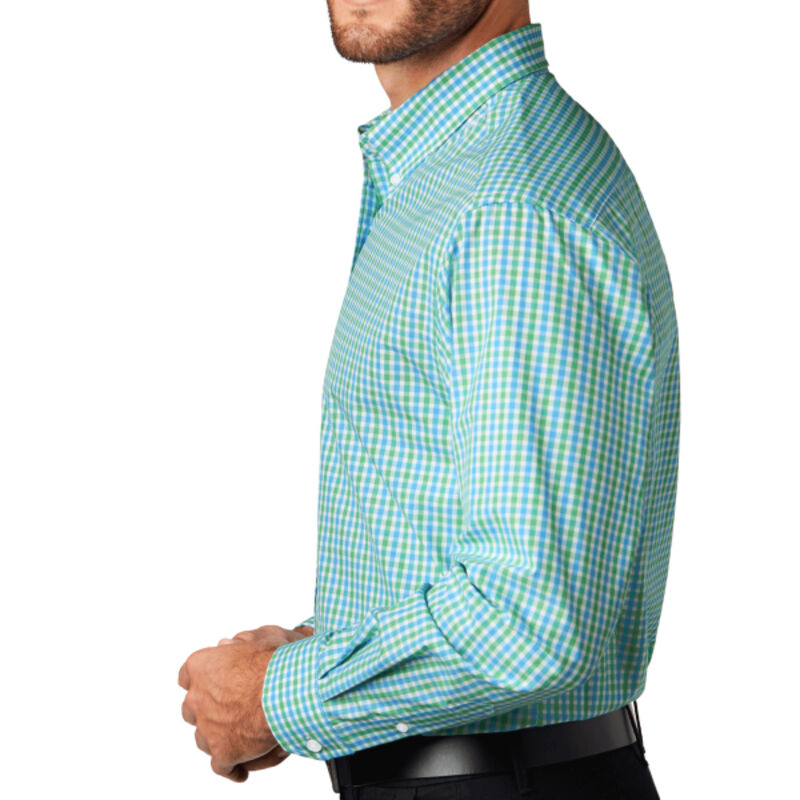 Long Sleeve Gingham Easy Care Shirt Thumbnail