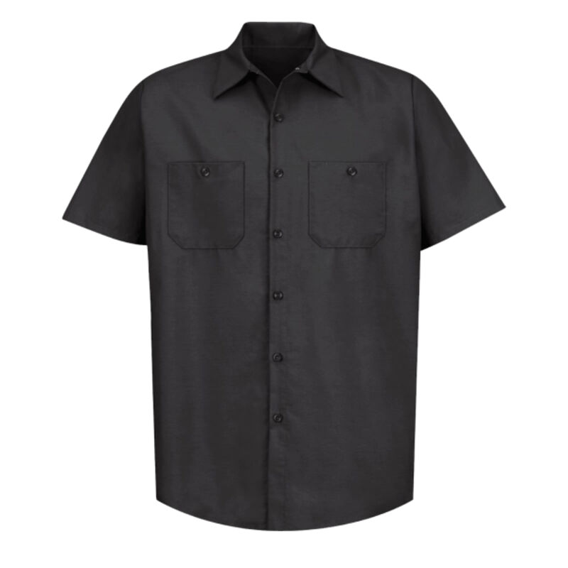 Industrial Short Sleeve Work Shirt Thumbnail