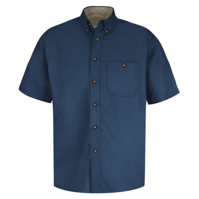 Men's S/S 100% Cotton Dress Shirt Thumbnail