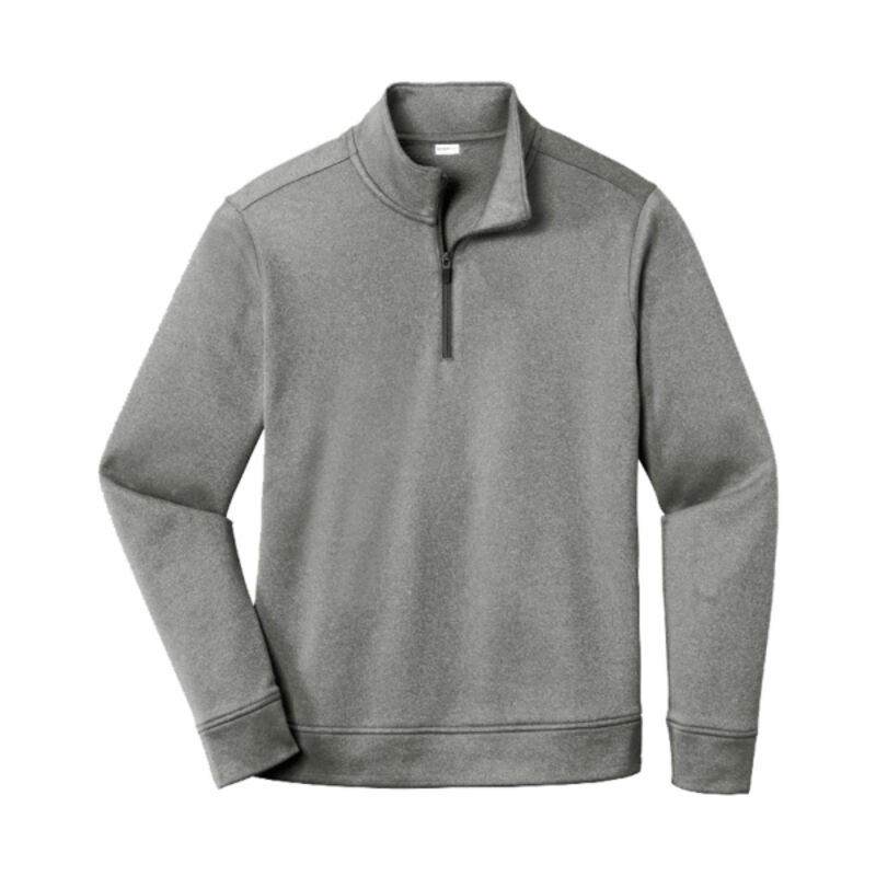 ® PosiCharge ® Sport Wick ® Heather Fleece 1/4 Zip Pullover Thumbnail