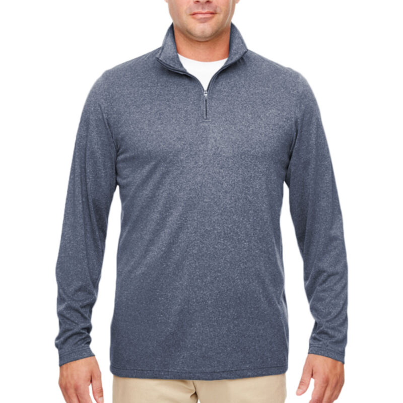 Men's Cool & Dry Heathered Performance Quarter-Zip Thumbnail