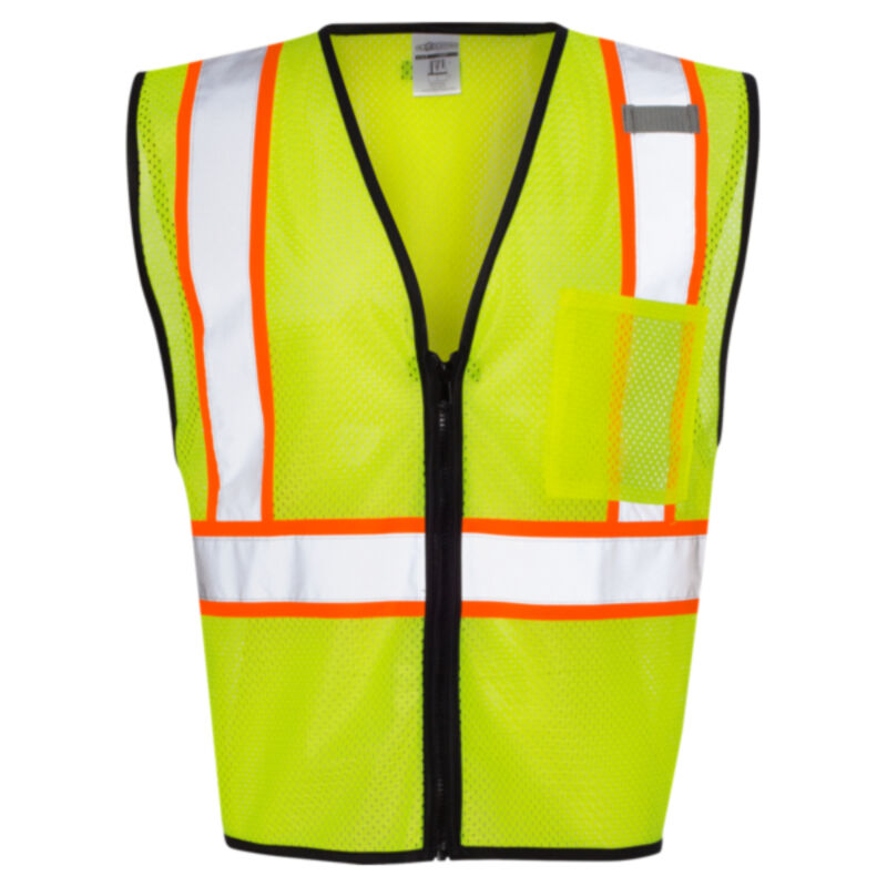 Economy Vest with Contrast Zipper Front Thumbnail