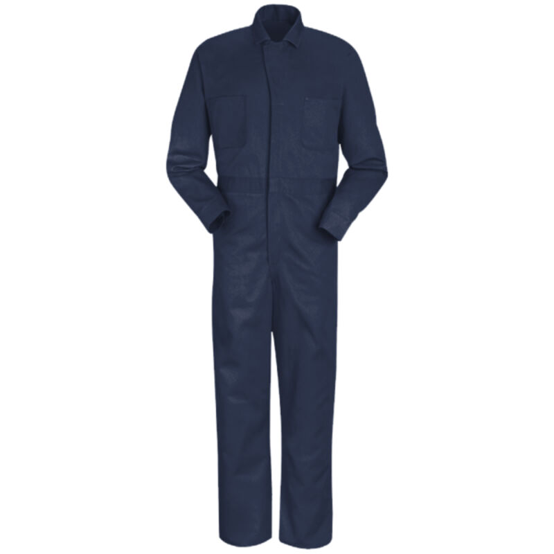 Snap-Front Cotton Coveralls Thumbnail